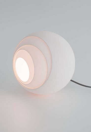 Variable Bols – a shifting 3D printed lamp